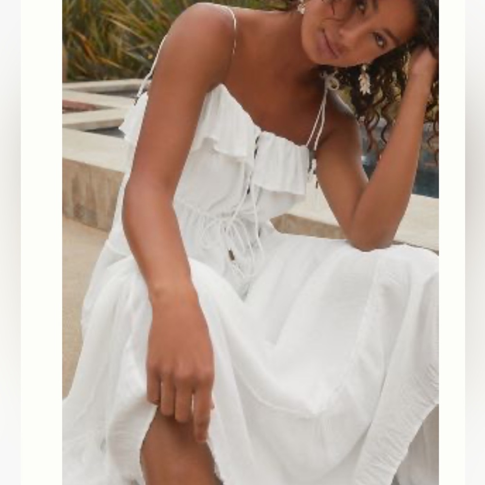 Brand new with tags. Anthropologie ANTHROPOLOGIE TIERED A-LINE DRESS